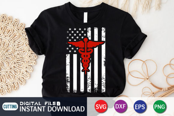 A Designer's Review of the Distressed Nurse Flag SVG