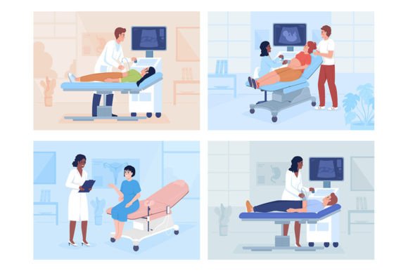 A Designer’s Take on the Medical Examination SVG Set