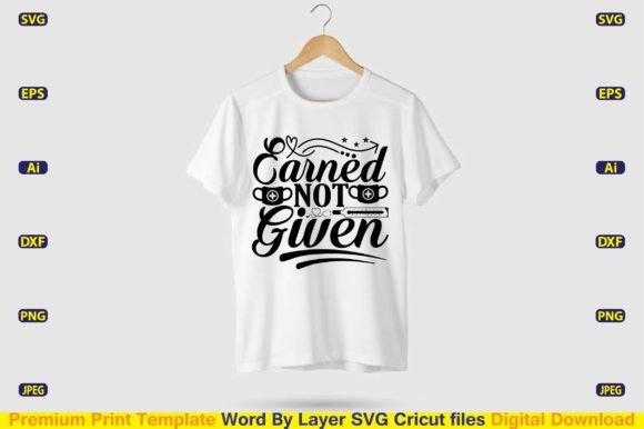 Earned Not Given: A Versatile SVG Design