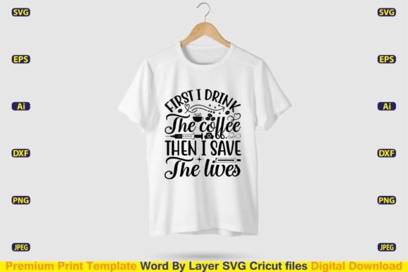 First, I Drink the Coffee SVG: A Designer's Review