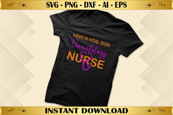 Love is Vital Sign: A Heartfelt Dermatology Nurse Design