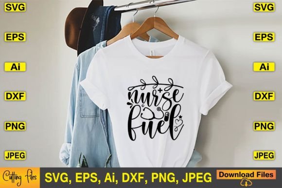Nurse Fuel SVG: A Charming Addition for Embroidery Projects