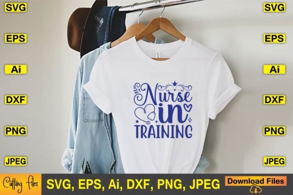 Nurse in Training SVG T-shirt Design Review