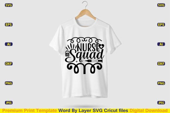 Nurse Squad SVG: A Perfect Addition for Medical Pride