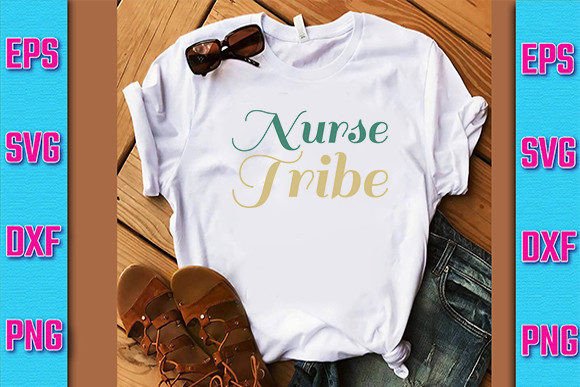 Nurse Tribe: A Stylish Embroidery Design for Your Projects