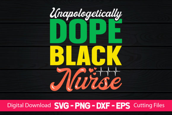 Unapologetically Dope Black Nurse Embroidery